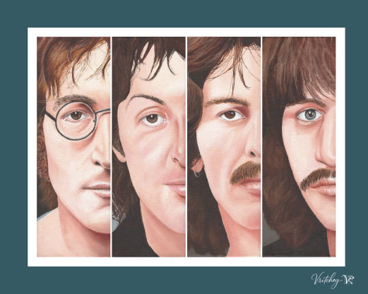 The Beatles Canvas Print