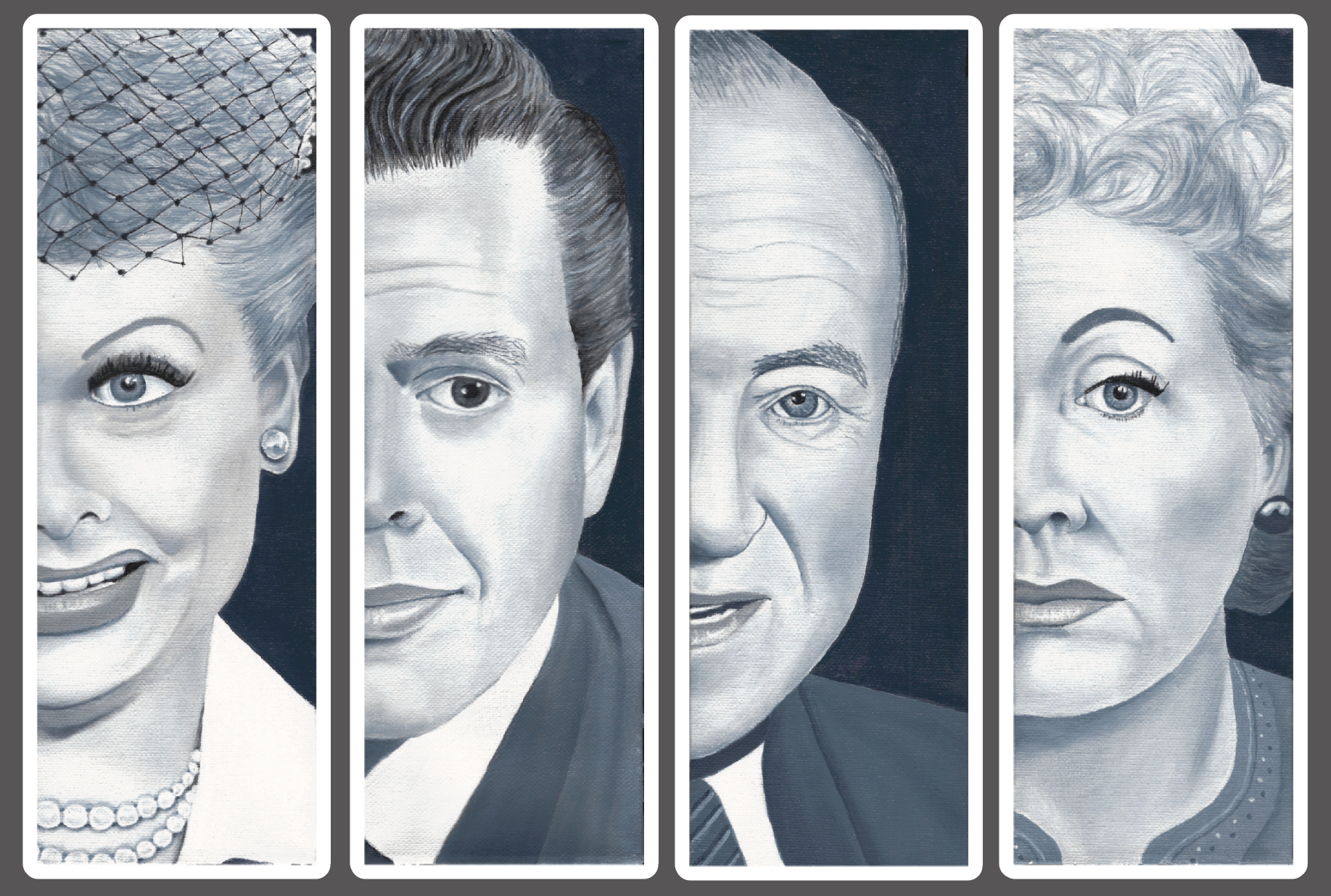 I Love Lucy Postcard