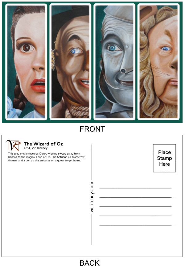 Wizard of Oz Postcard